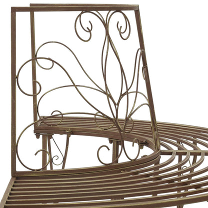 Stromová Lavička 4-Počet Míst 160 X 80 X 89 Cm Ocel