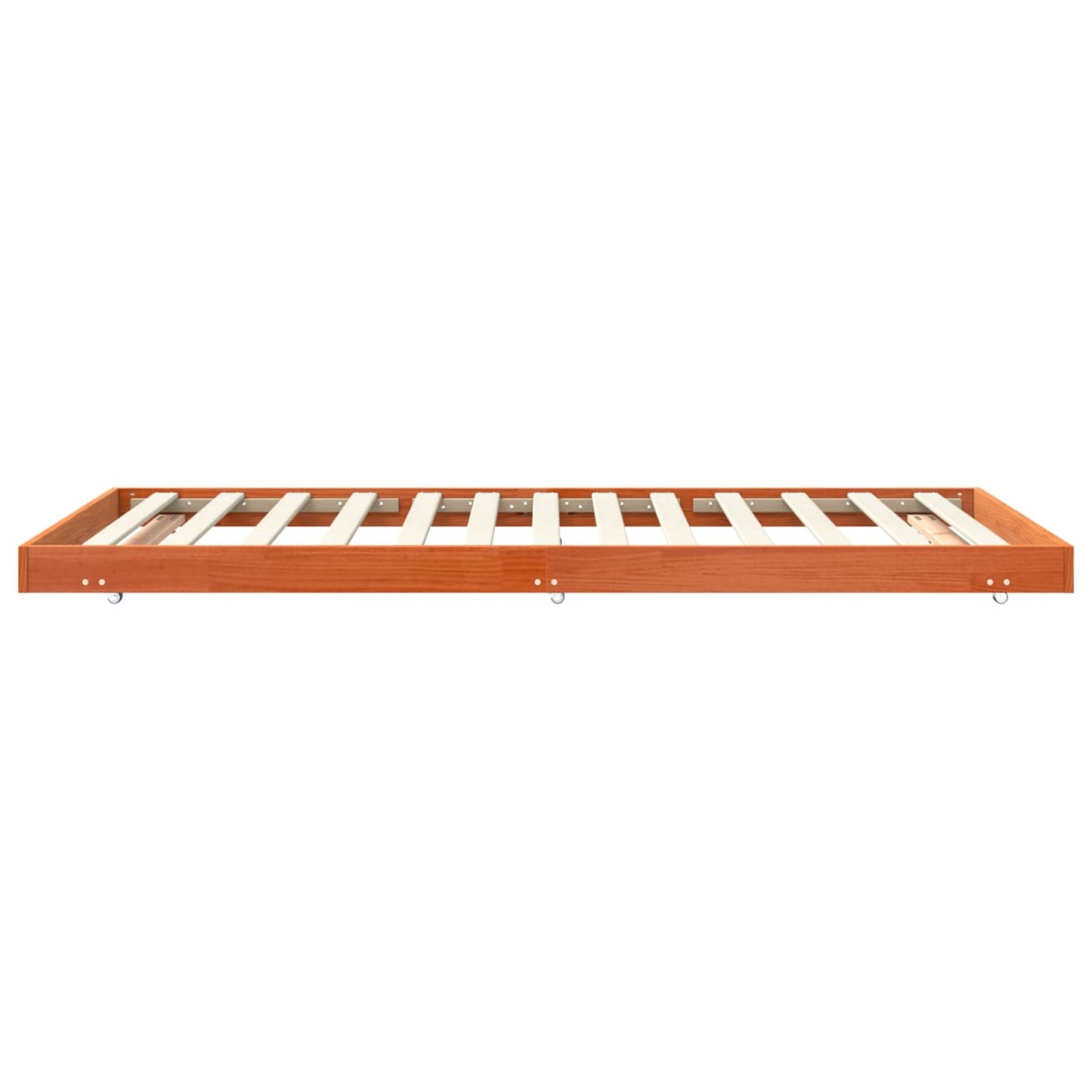 Rám Postele Voskově Hnědá 80 X 200 Cm Masivní Borové Dřevo