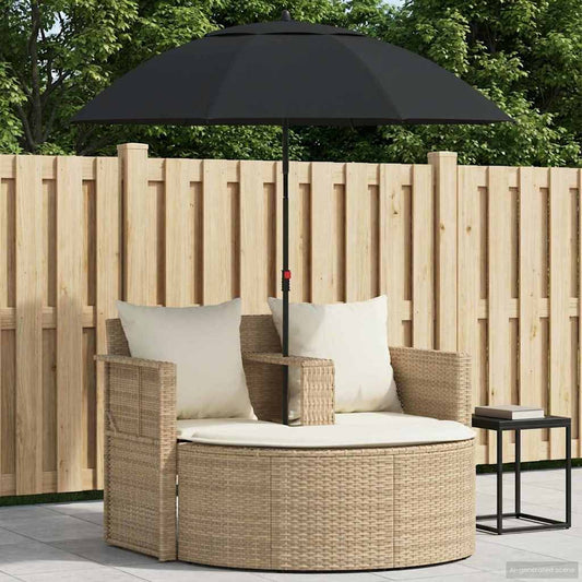 Zahradní Sofa 8 Ks Polyratan Beige A Krémová Bílá