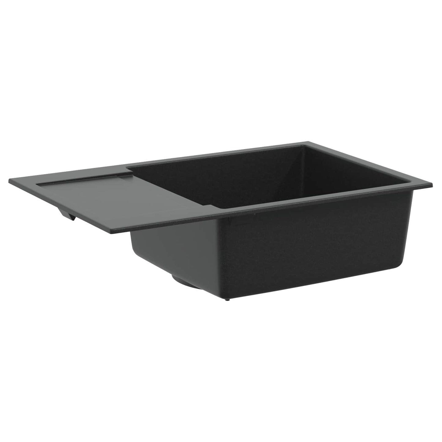 Dřez Černá 780 X 500 Mm 80% Křemenné A 20% Pryskyřice