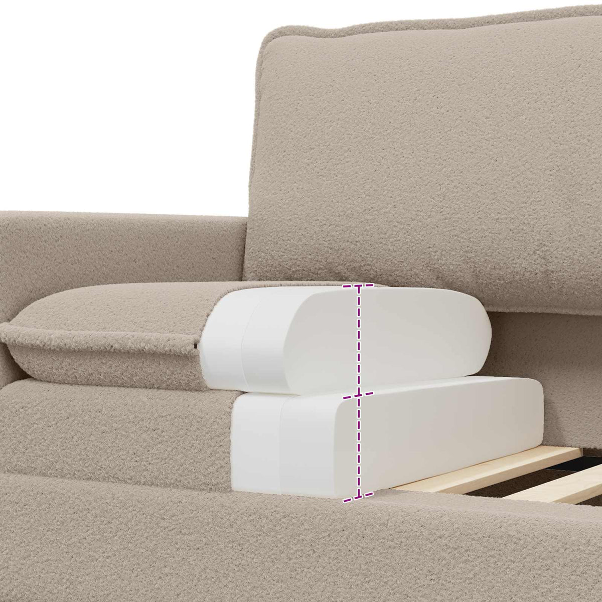Set Pohovek 2 Ks Textil