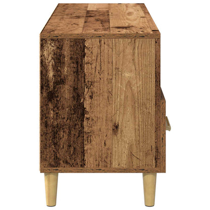 Televizní Skříň 102 X 36 X 50 Cm Staré Dřevo Kompozitní Dřevo