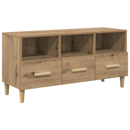 Televizní Skříň 102 X 36 X 50 Cm Umělecký Dub Kompozitní Dřevo