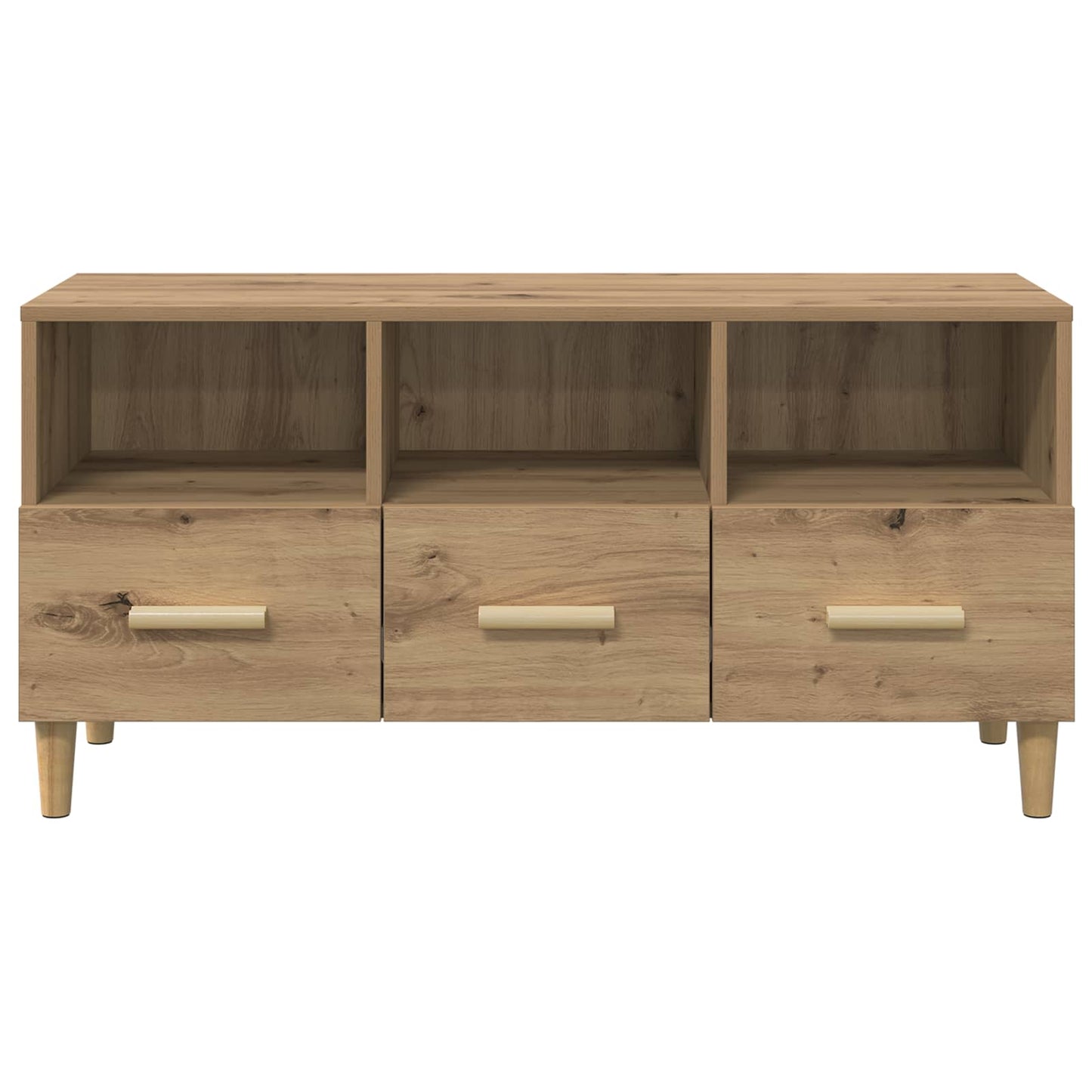 Televizní Skříň 102 X 36 X 50 Cm Umělecký Dub Kompozitní Dřevo