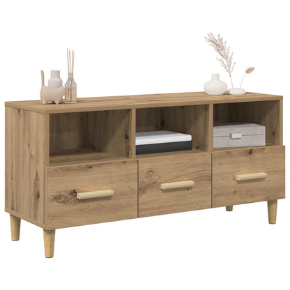Televizní Skříň 102 X 36 X 50 Cm Umělecký Dub Kompozitní Dřevo