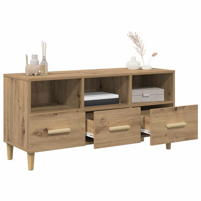 Televizní Skříň 102 X 36 X 50 Cm Umělecký Dub Kompozitní Dřevo