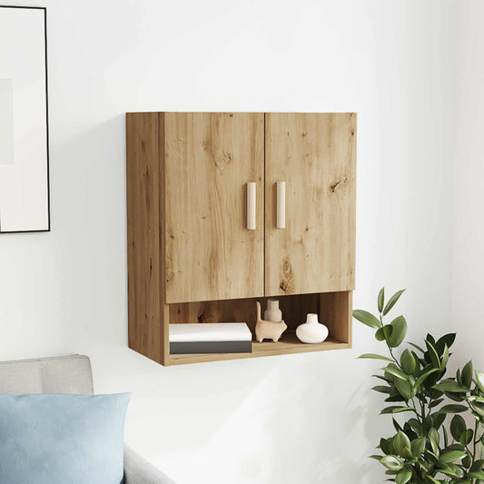 Nástěnná Skříňka 60 X 31 X 70 Cm Kompozitní Dřevo Umělecký Dub
