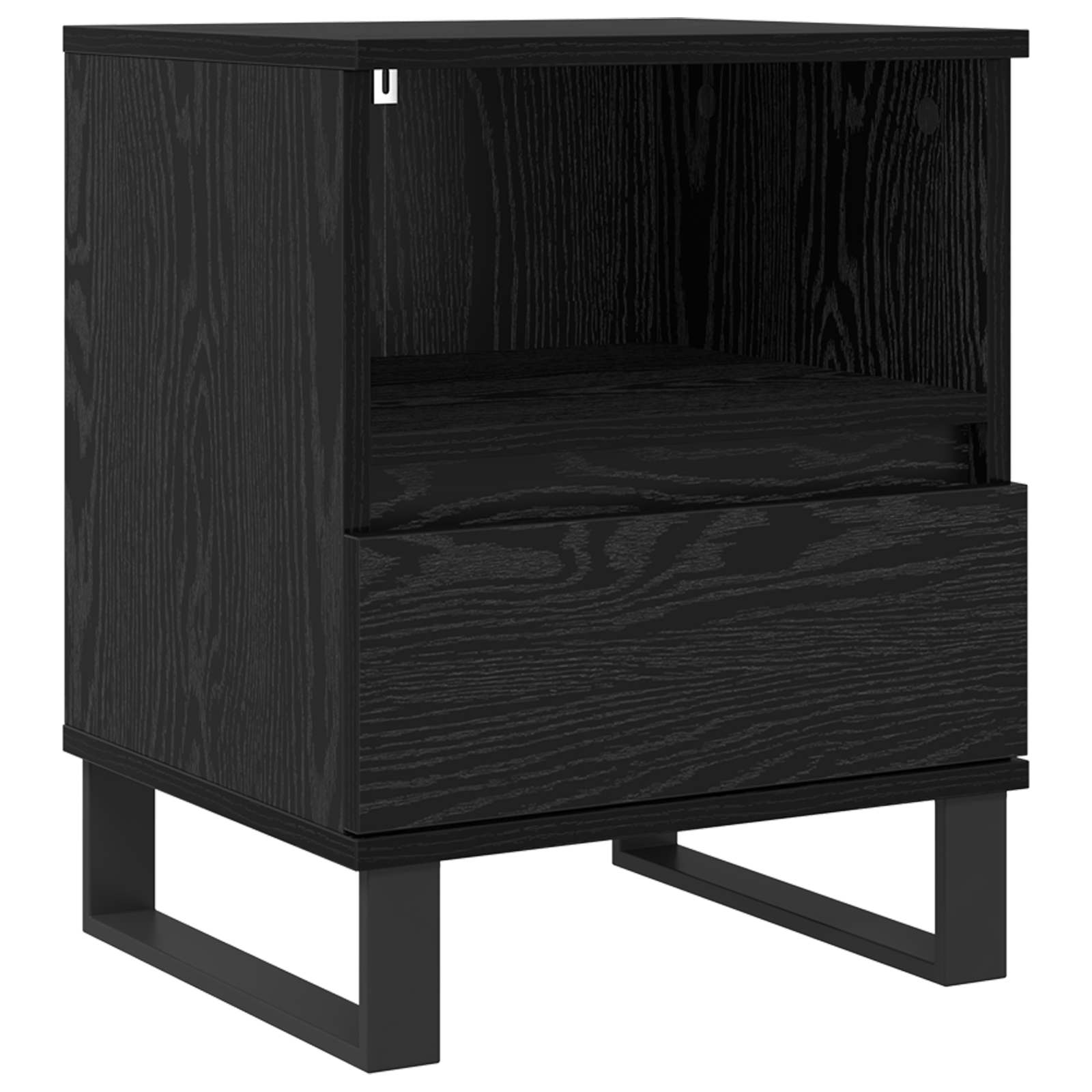Zásuvka Pod Postel Černý Dub 40 X 35 X 50 Cm Kompozitní Dřevo