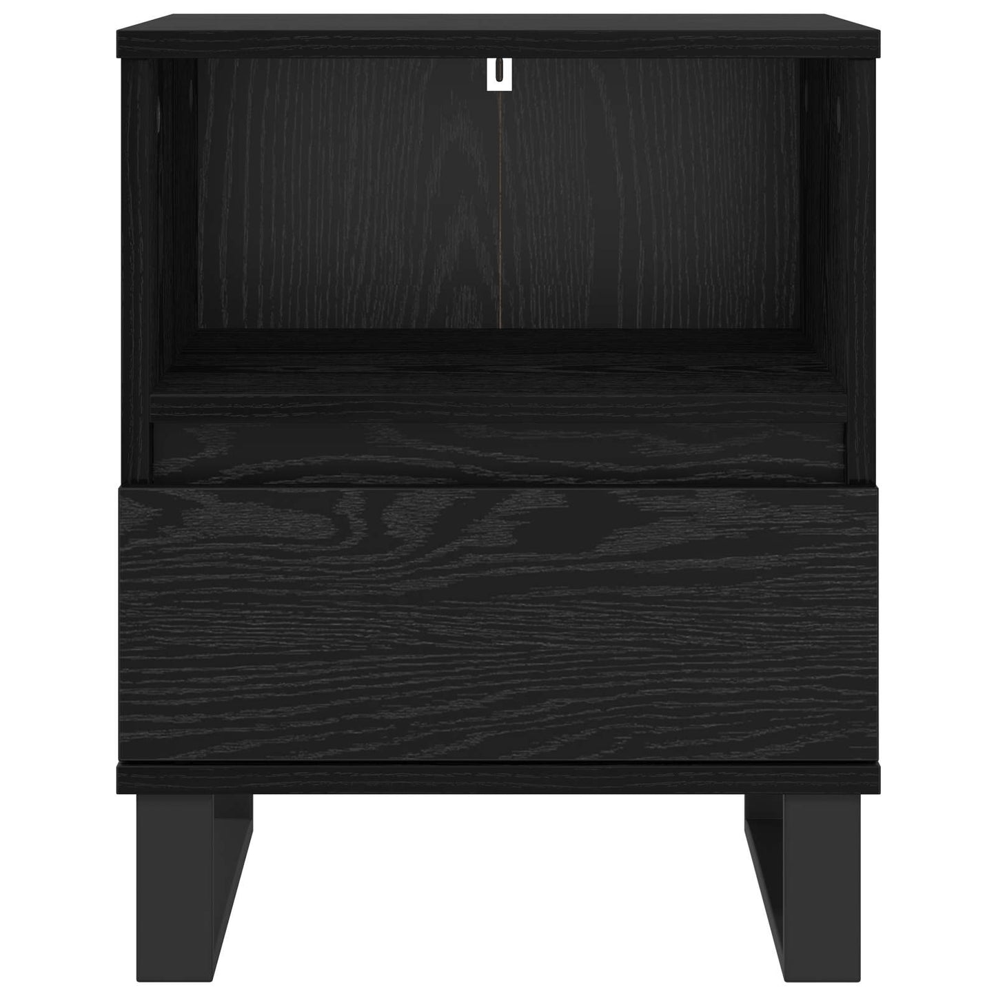 Zásuvka Pod Postel Černý Dub 40 X 35 X 50 Cm Kompozitní Dřevo