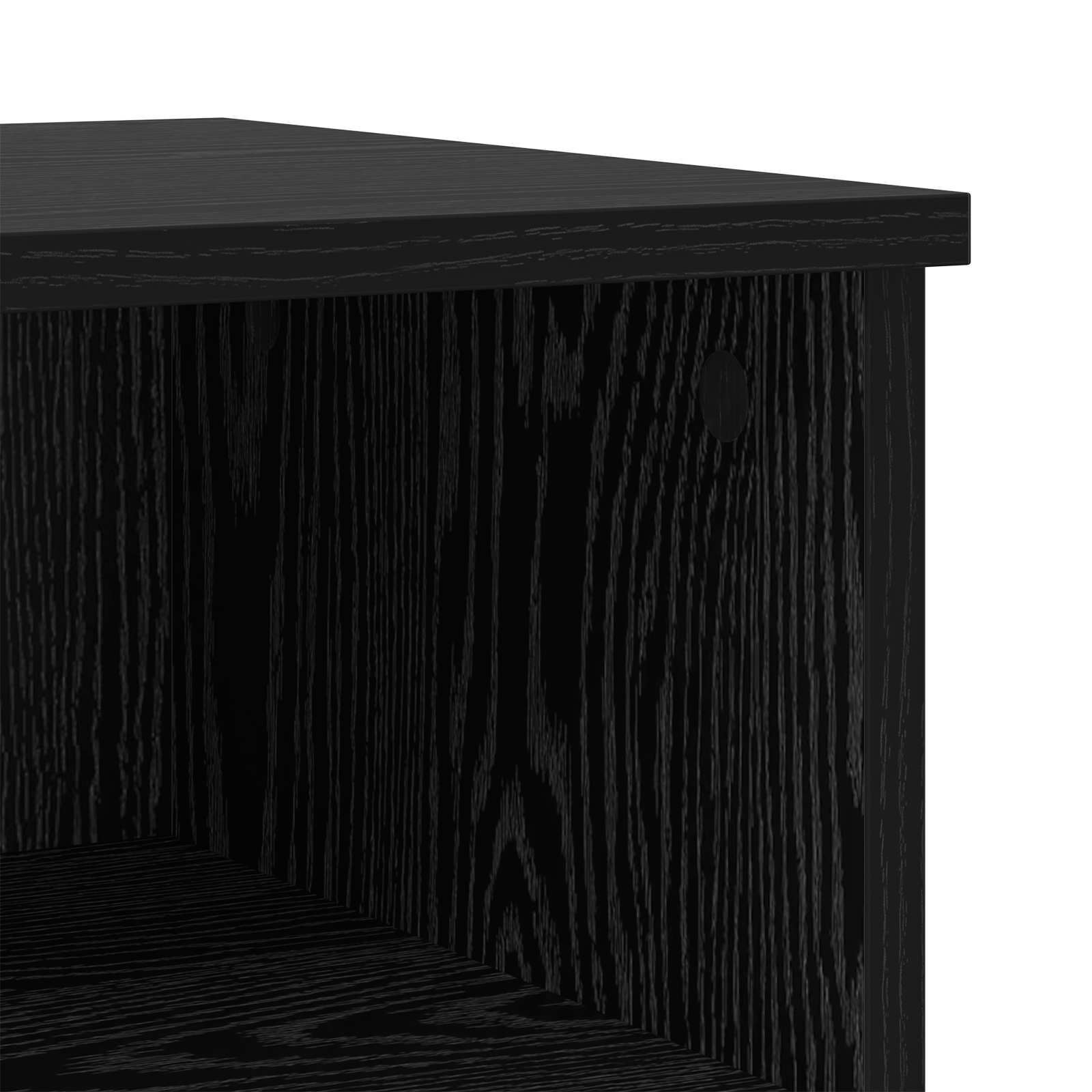 Zásuvka Pod Postel Černý Dub 40 X 35 X 50 Cm Kompozitní Dřevo
