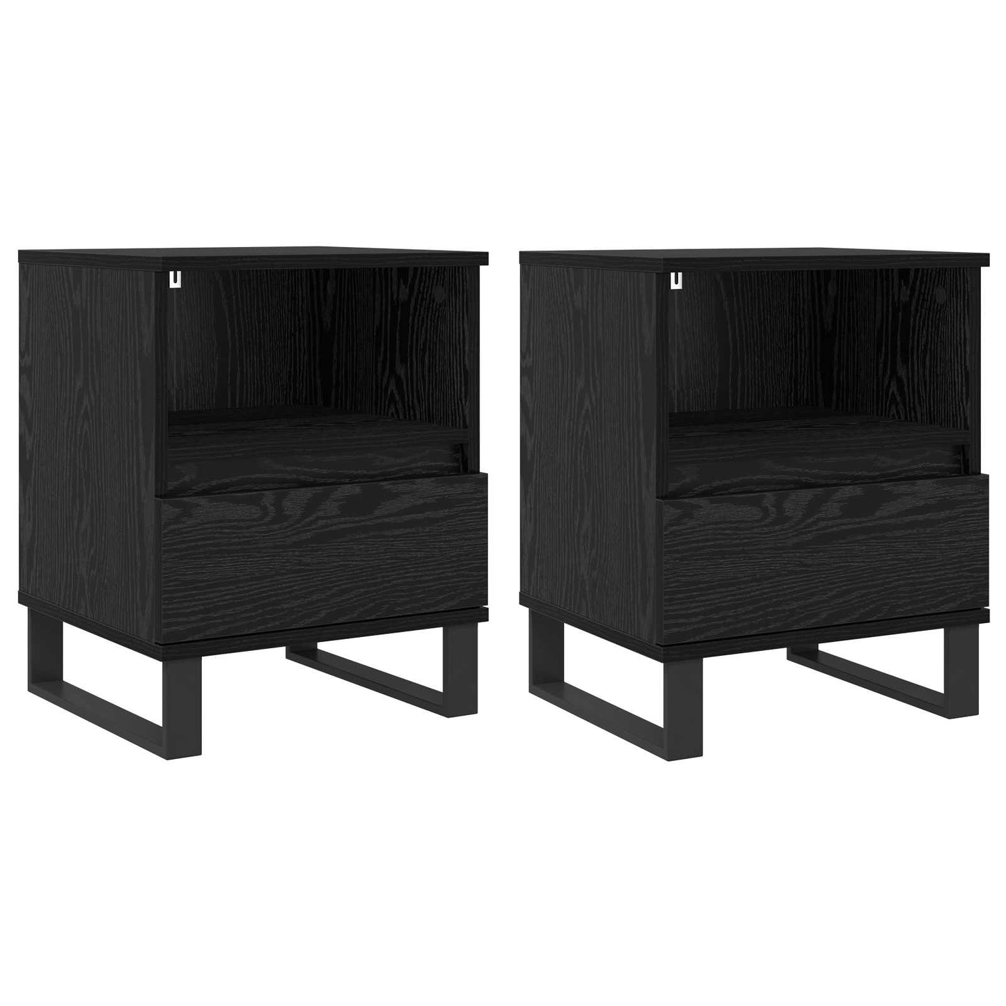 Zásuvka Pod Postel Černý Dub 40 X 35 X 50 Cm Kompozitní Dřevo