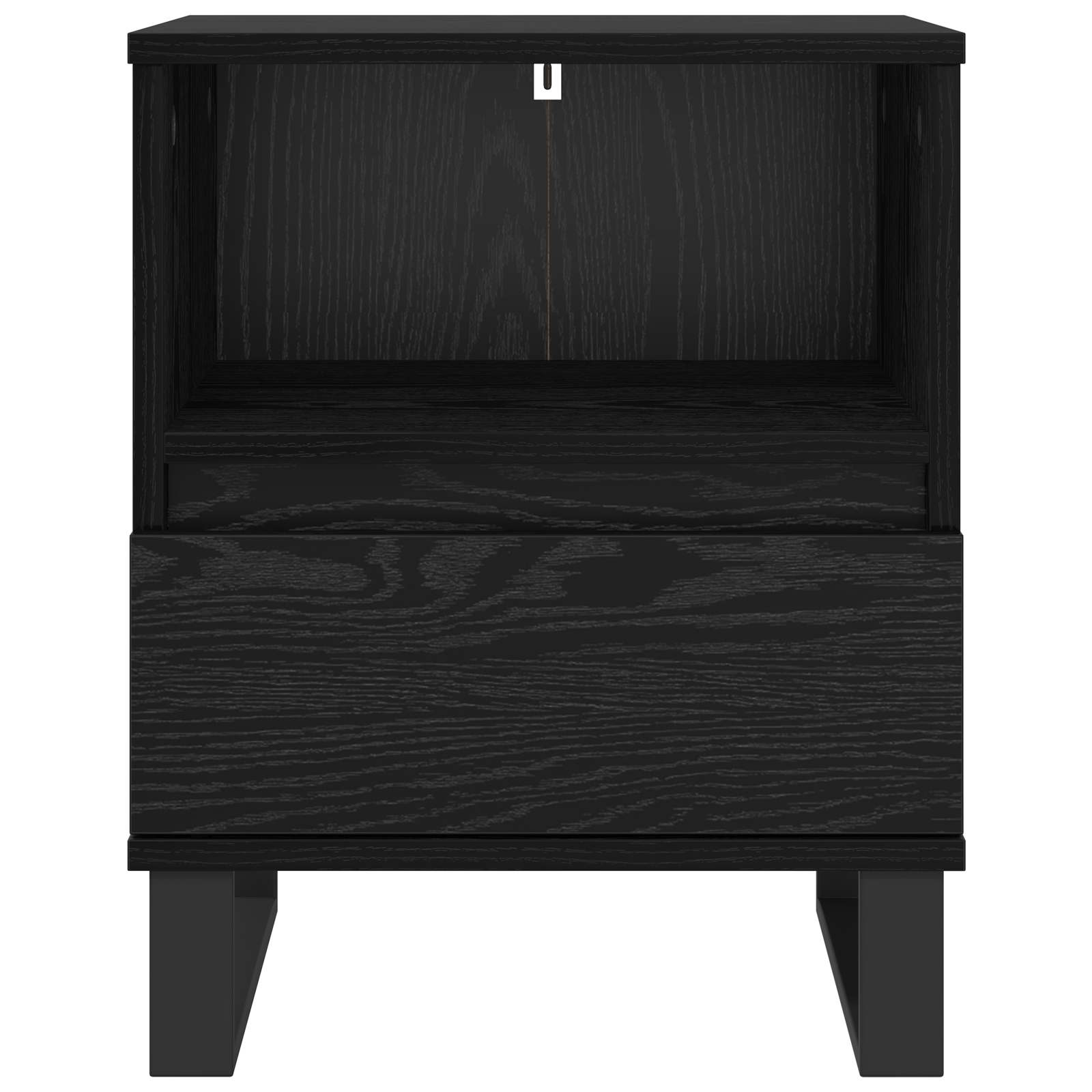 Zásuvka Pod Postel Černý Dub 40 X 35 X 50 Cm Kompozitní Dřevo