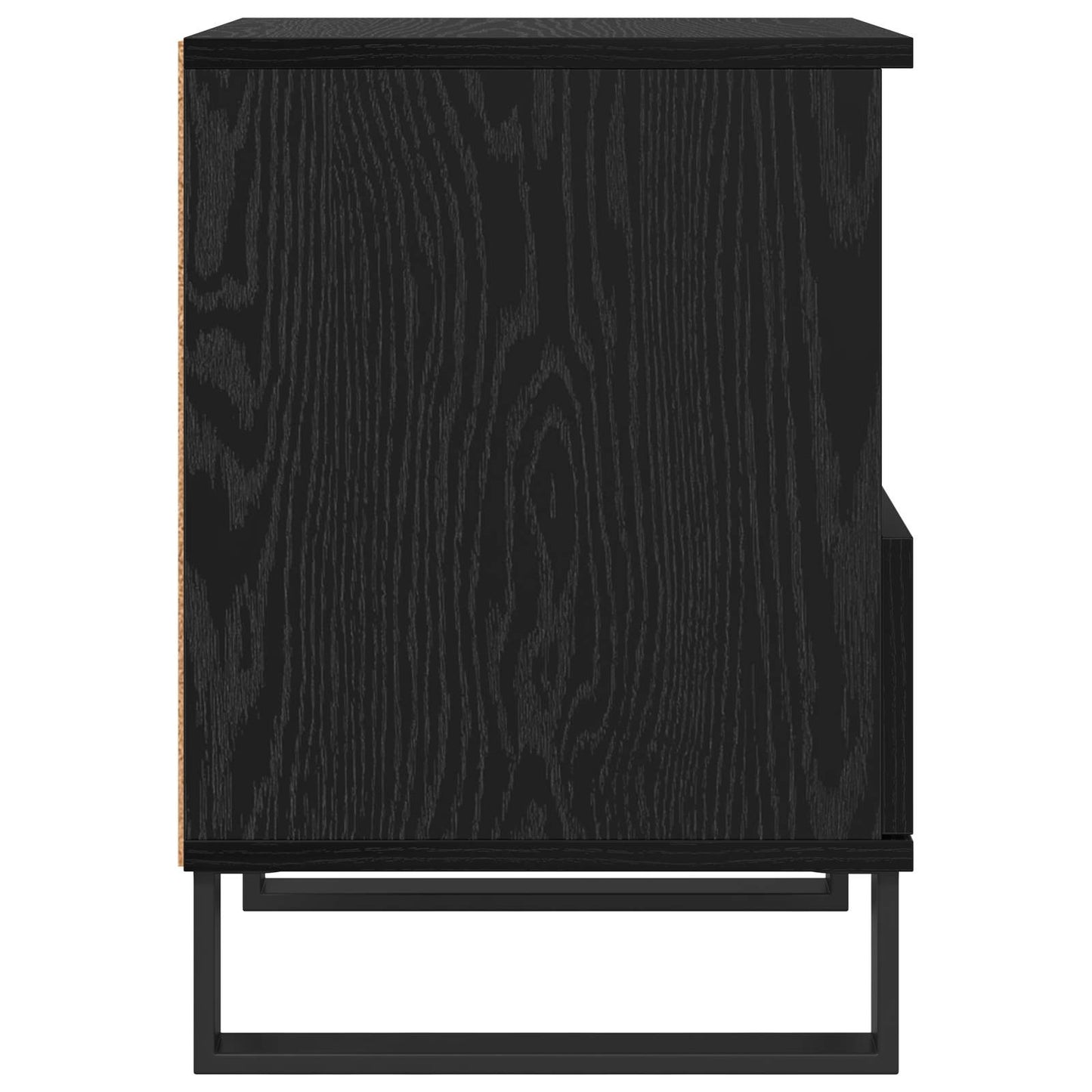 Zásuvka Pod Postel Černý Dub 40 X 35 X 50 Cm Kompozitní Dřevo