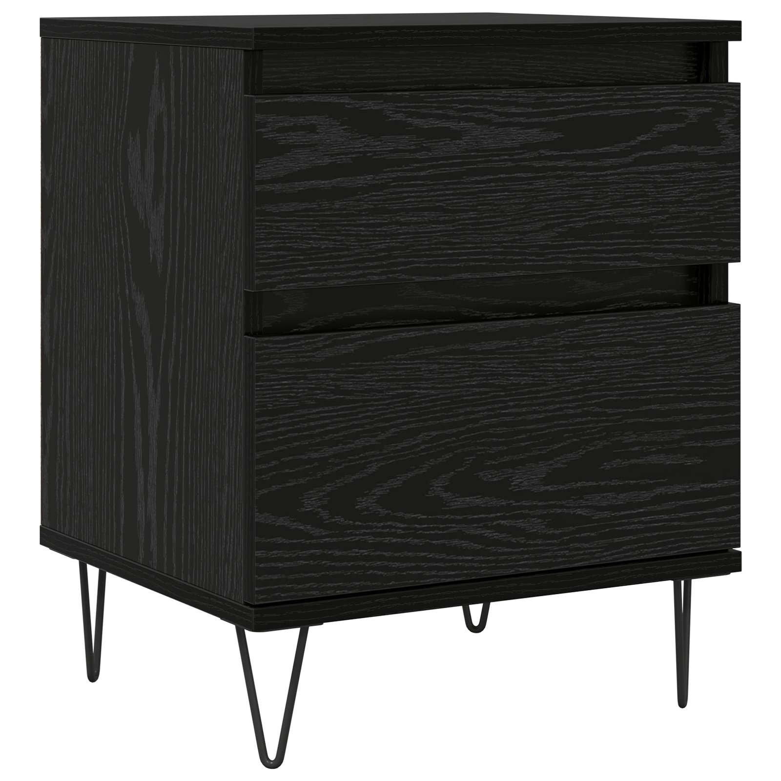 Zásuvka Pod Postel Černý Dub 40 X 35 X 50 Cm Kompozitní Dřevo