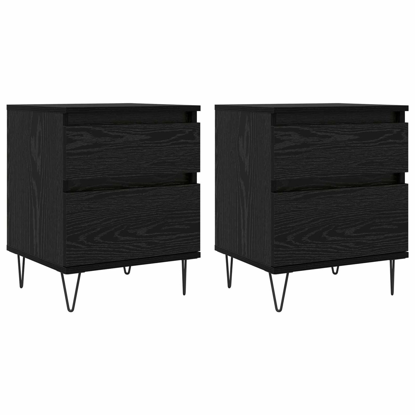 Zásuvka Pod Postel Černý Dub 40 X 35 X 50 Cm Kompozitní Dřevo
