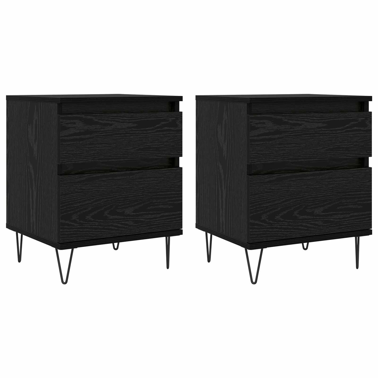 Zásuvka Pod Postel Černý Dub 40 X 35 X 50 Cm Kompozitní Dřevo
