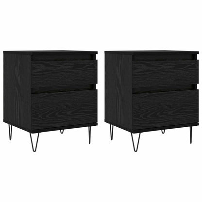 Zásuvka Pod Postel Černý Dub 40 X 35 X 50 Cm Kompozitní Dřevo