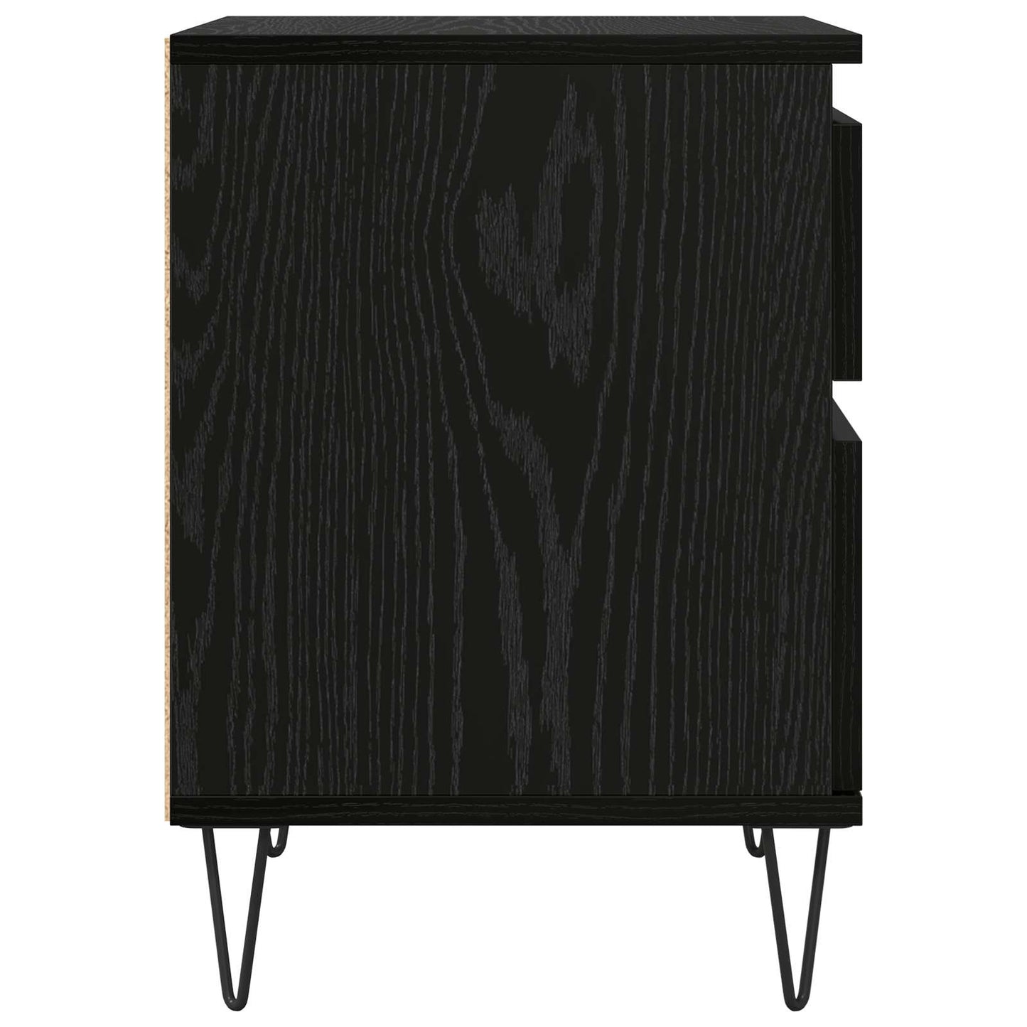 Zásuvka Pod Postel Černý Dub 40 X 35 X 50 Cm Kompozitní Dřevo