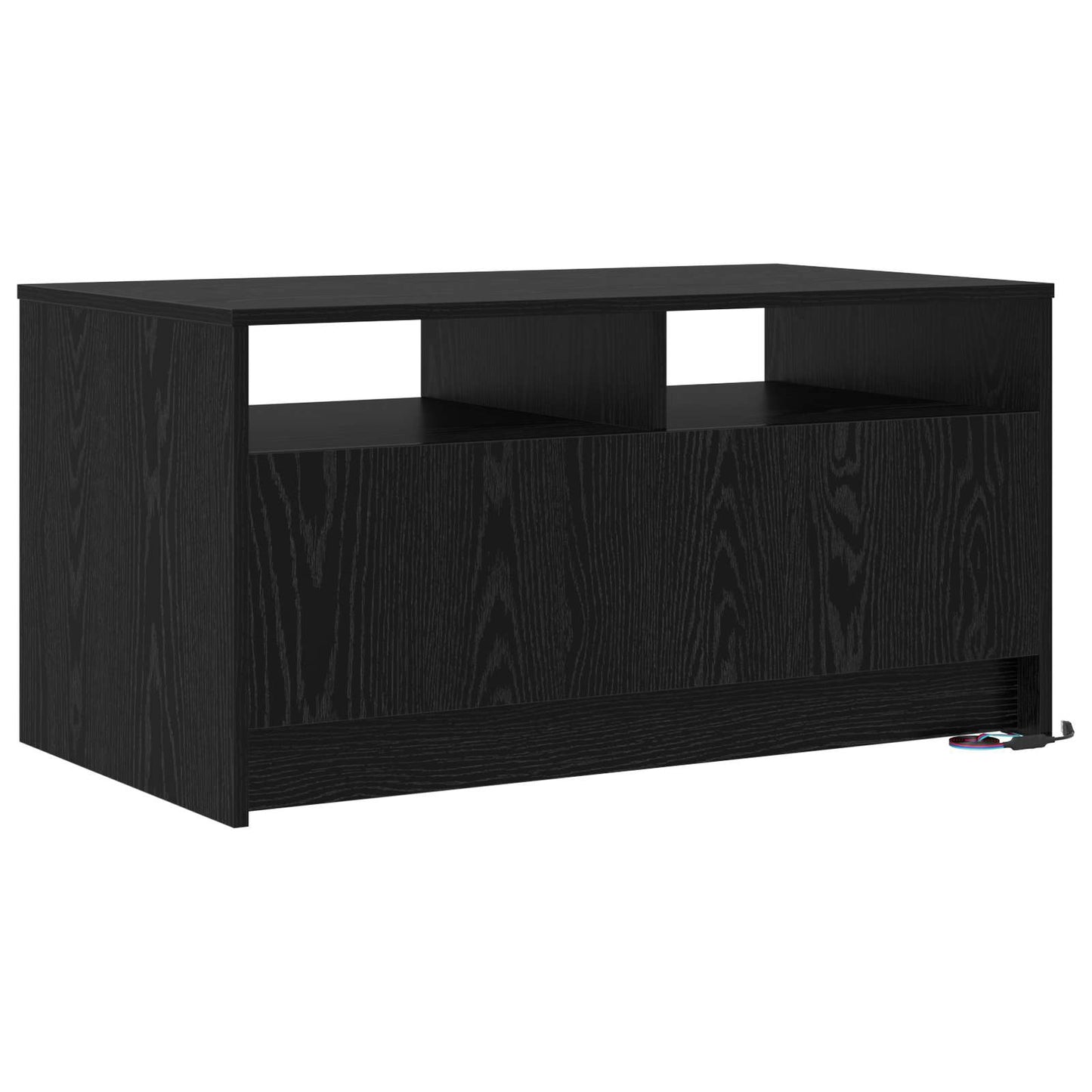 Konferenční Stolek Černý Dub 90 X 50 X 45 Cm Kompozitní Dřevo
