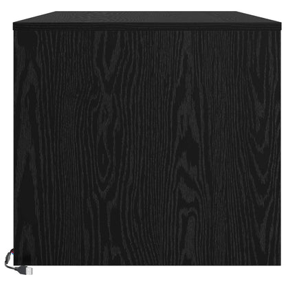 Konferenční Stolek Černý Dub 90 X 50 X 45 Cm Kompozitní Dřevo