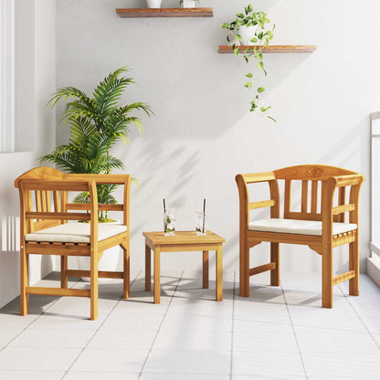 Sada Lounge Zahradních Růží 4 Ks Masivní Akátové Dřevo