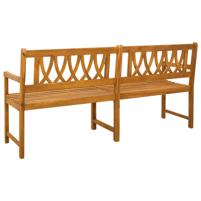 Venkovní Lavice Přírodní 180 X 55,5 X 90 Cm