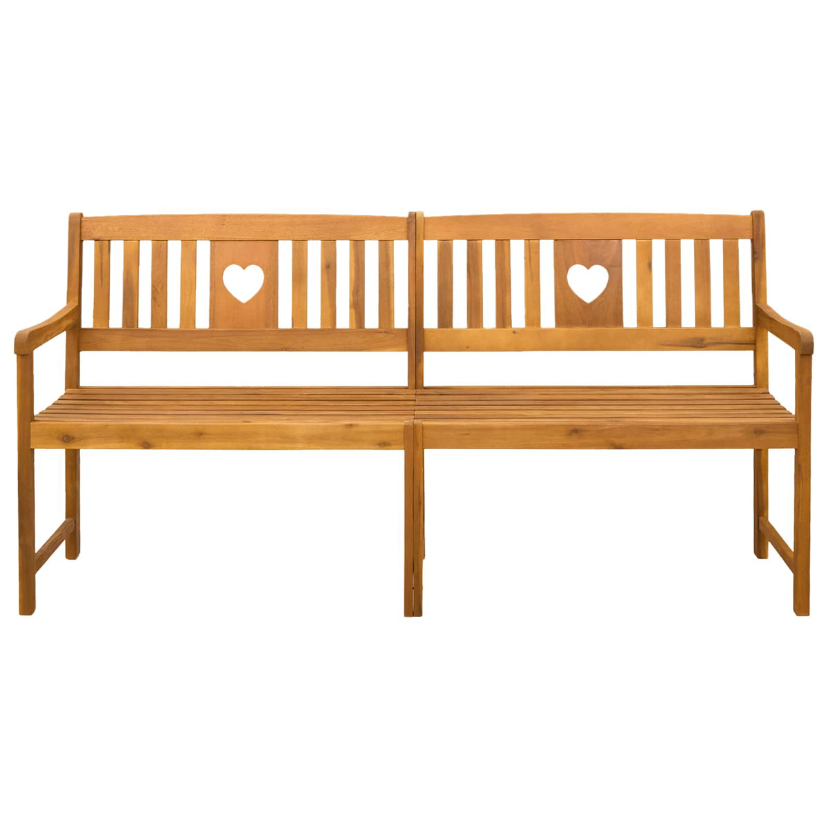 Venkovní Lavice Přírodní 180 X 55,5 X 90 Cm