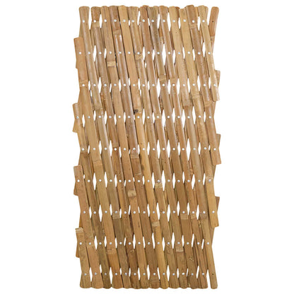 Rozkládací Trelážová Oplocení 2 Ks 100 X 105 Cm Bambus