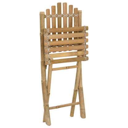 Zahradní Křeslo 4 Ks Přírodní Bambus