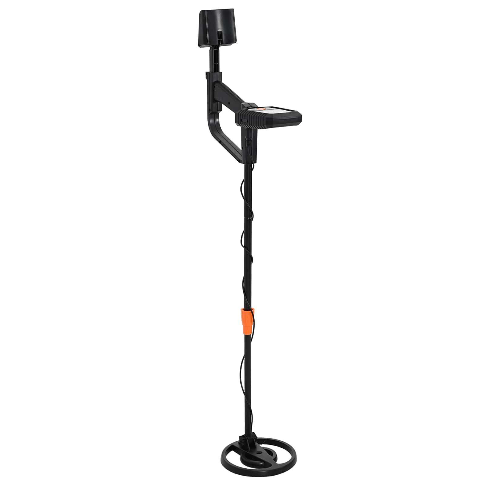 Detektor Kovů S Lcd Displejem, 3 Modely, Cívka 19 Cm Černý