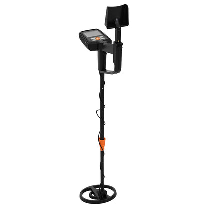 Detektor Kovů S Lcd Displejem, 3 Modely, Cívka 19 Cm Černý