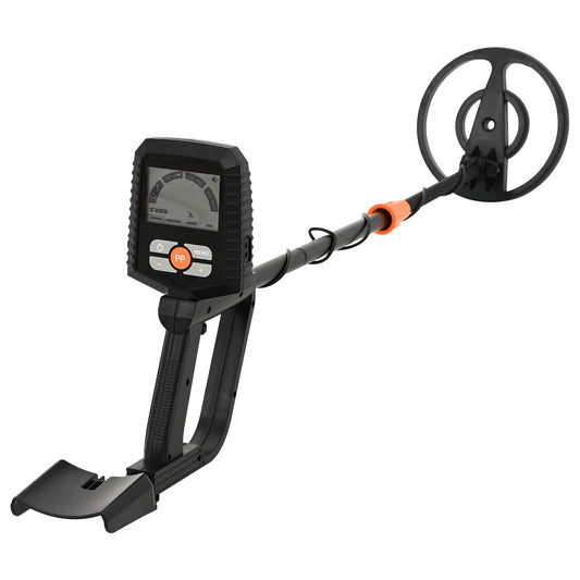 Detektor Kovů S Lcd Displejem, 3 Modely, Cívka 19 Cm Černý