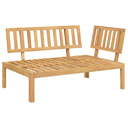 Set Pohovek 2 Ks Masivní Akátové Dřevo