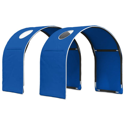 Tunel Na Postel Pro Dětskou Patrovou Postel 2 Pcs Modrá