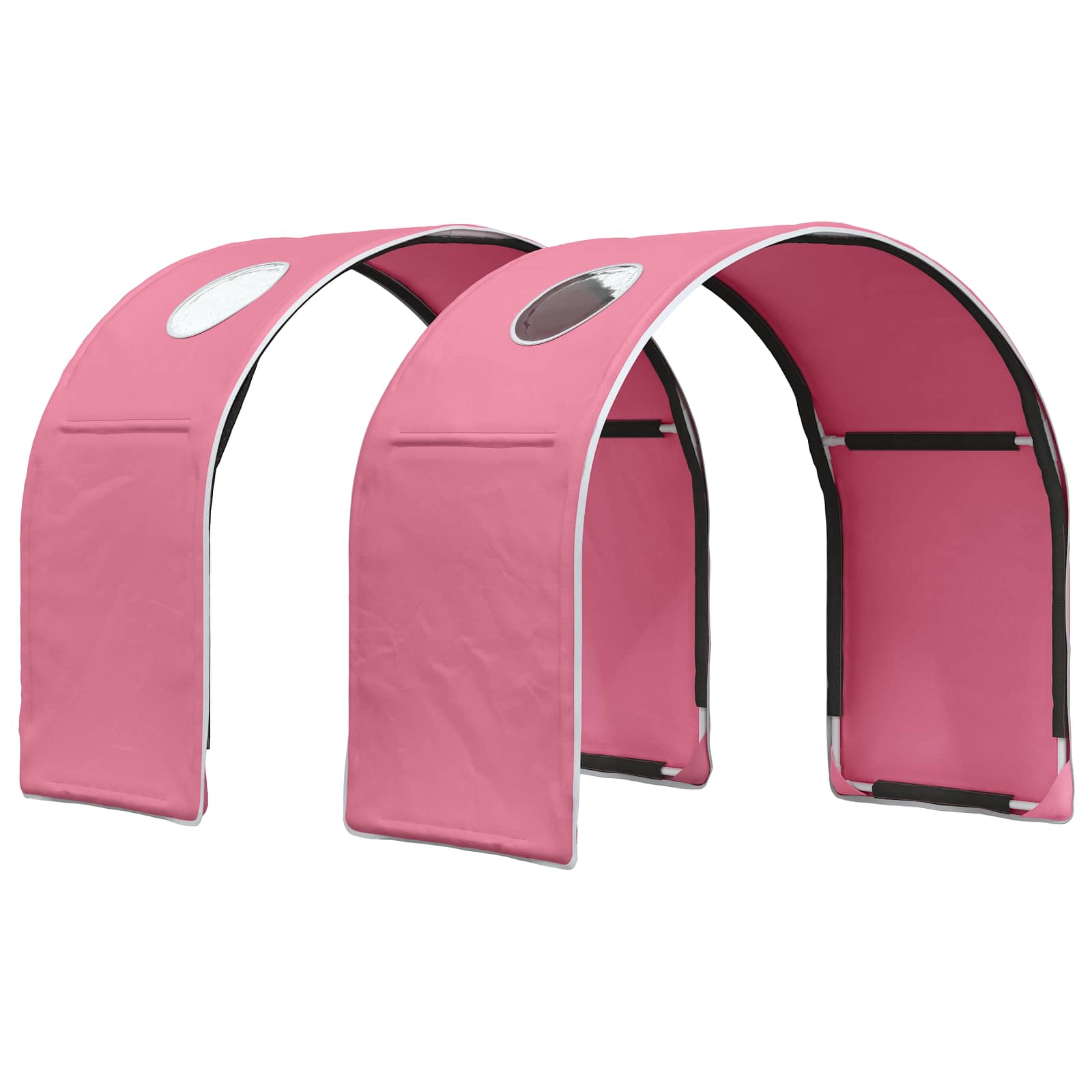 Tunel Na Postel Pro Dětskou Patrovou Postel 2 Pcs Růžová