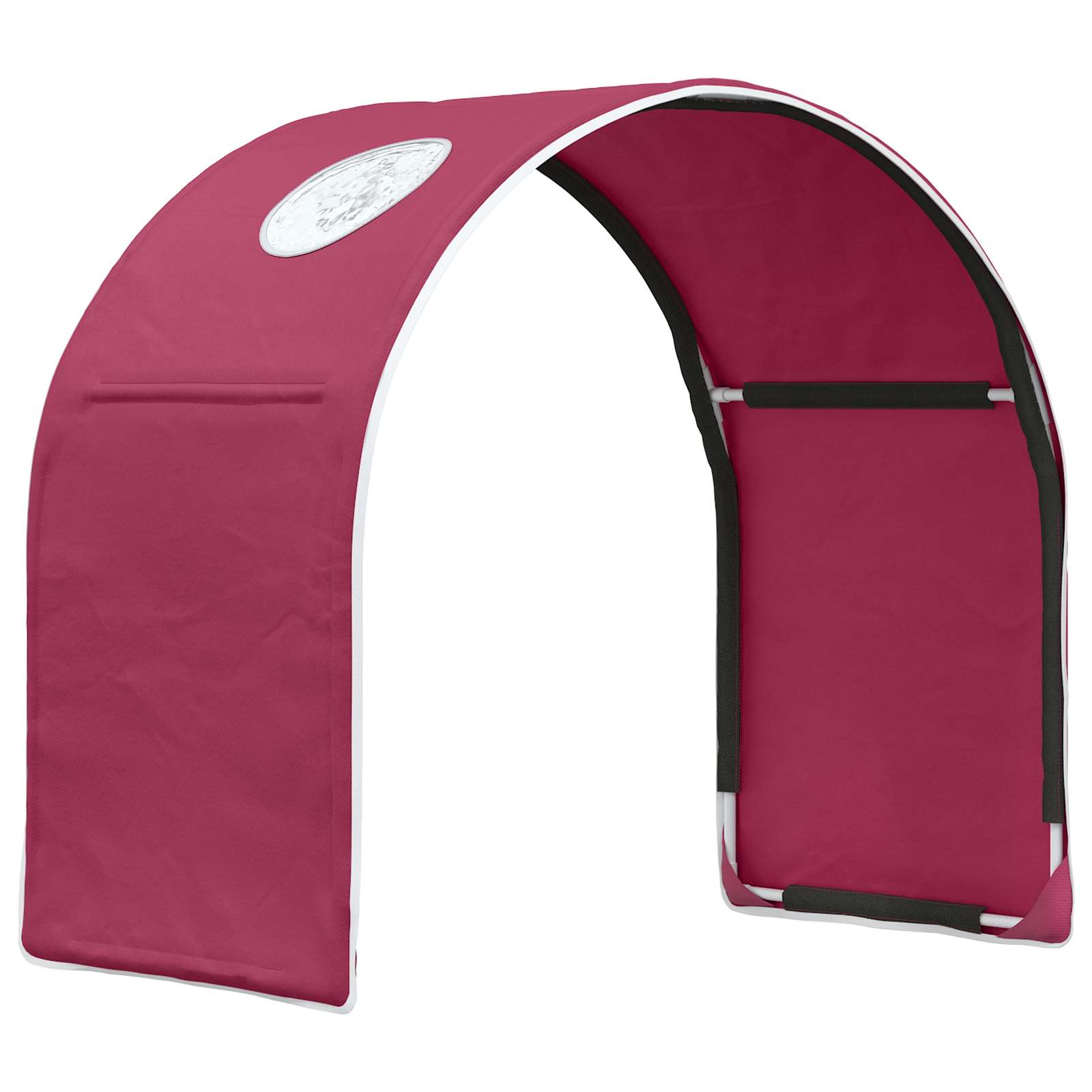 Tunel Na Postel Pro Dětskou Patrovou Postel 2 Pcs Červená