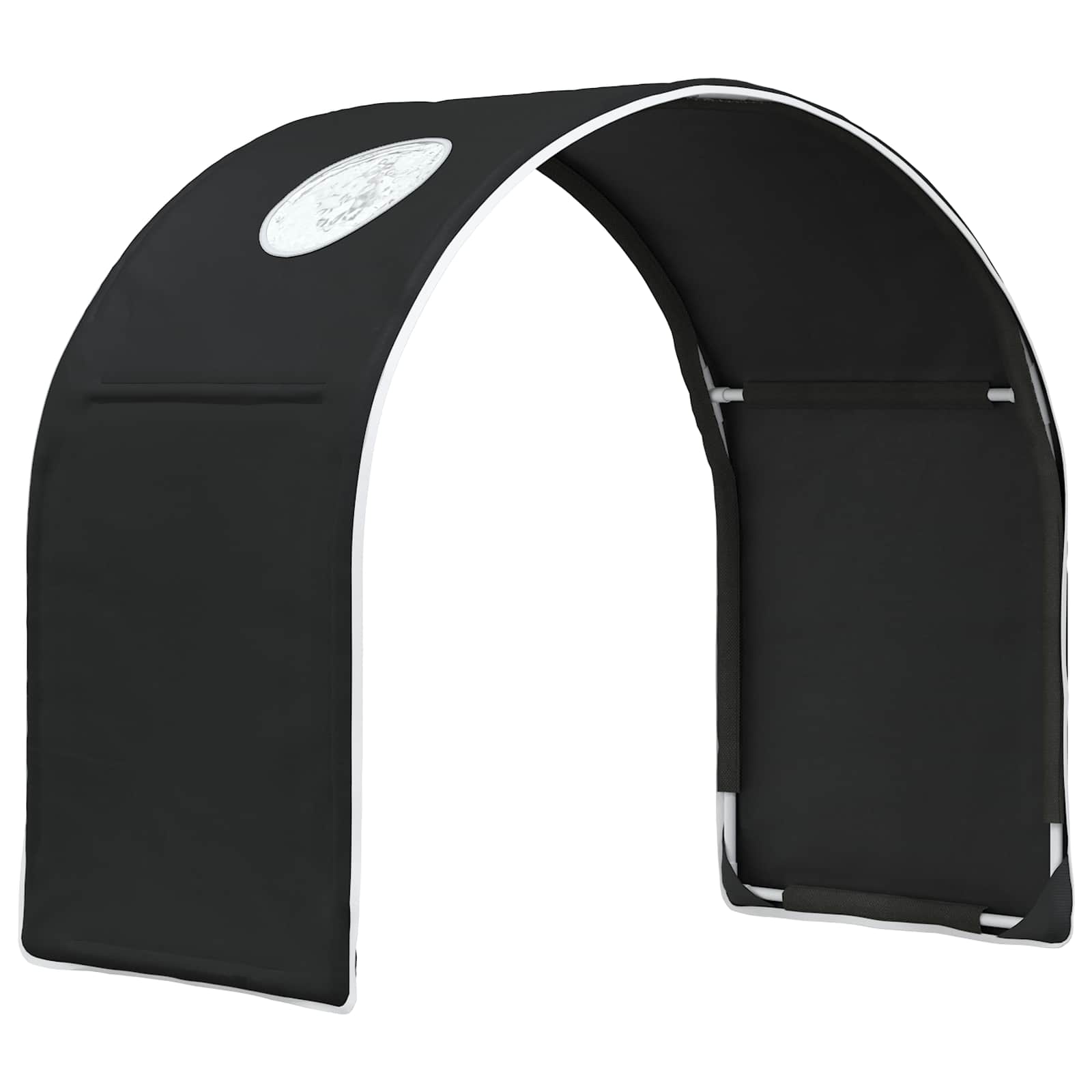 Tunel Na Postel Pro Dětskou Patrovou Postel 2 Pcs Černá
