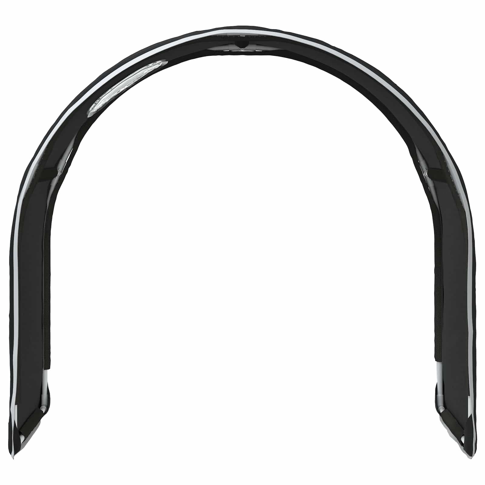 Tunel Na Postel Pro Dětskou Patrovou Postel 2 Pcs Černá