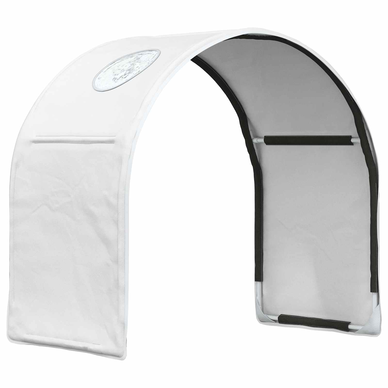Tunel Na Postel Pro Dětskou Patrovou Postel 2 Pcs Bílá