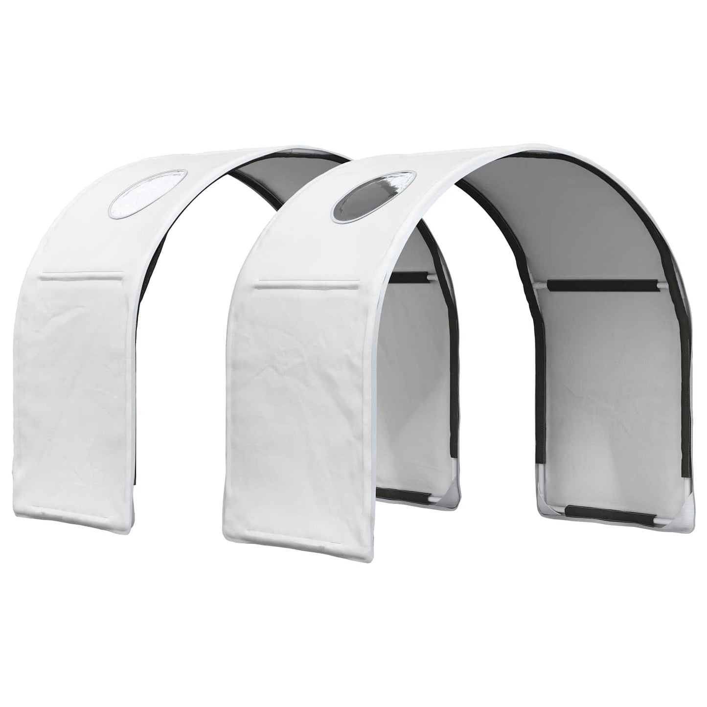 Tunel Na Postel Pro Dětskou Patrovou Postel 2 Pcs Bílá