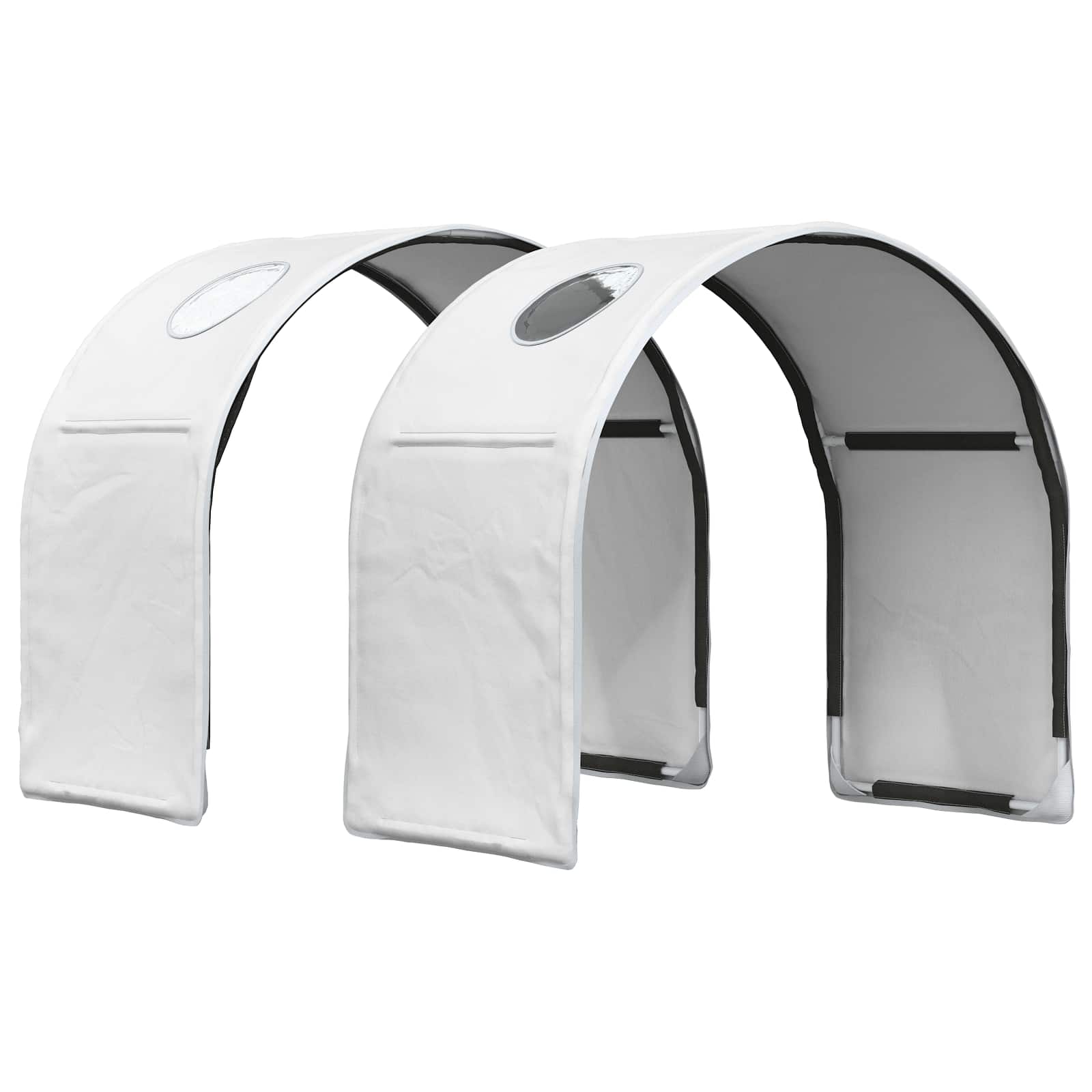 Tunel Na Postel Pro Dětskou Patrovou Postel 2 Pcs Bílá