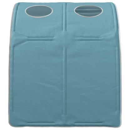 Tunel Postele 2 Pcs Světle Modrá 211 X 67.5 X 2 Cm Polyester