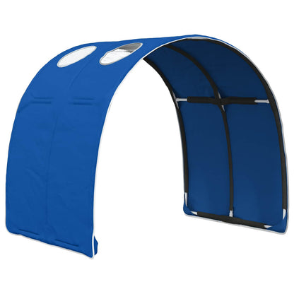 Tunel Postele 2 Pcs Modrá 211 X 67.5 X 2 Cm Polyester