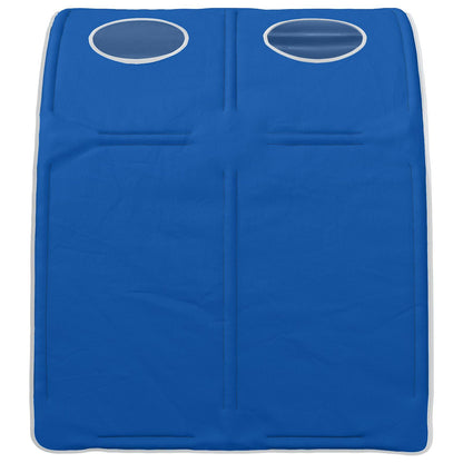 Tunel Postele 2 Pcs Modrá 211 X 67.5 X 2 Cm Polyester