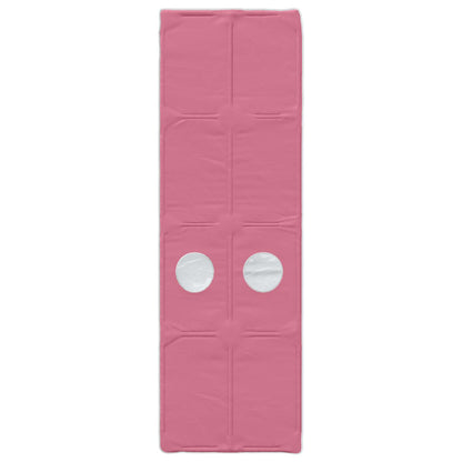 Tunel Postele 2 Pcs Růžová 211 X 67.5 X 2 Cm Polyester