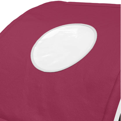 Tunel Postele 2 Pcs Červená 211 X 67.5 X 2 Cm Polyester