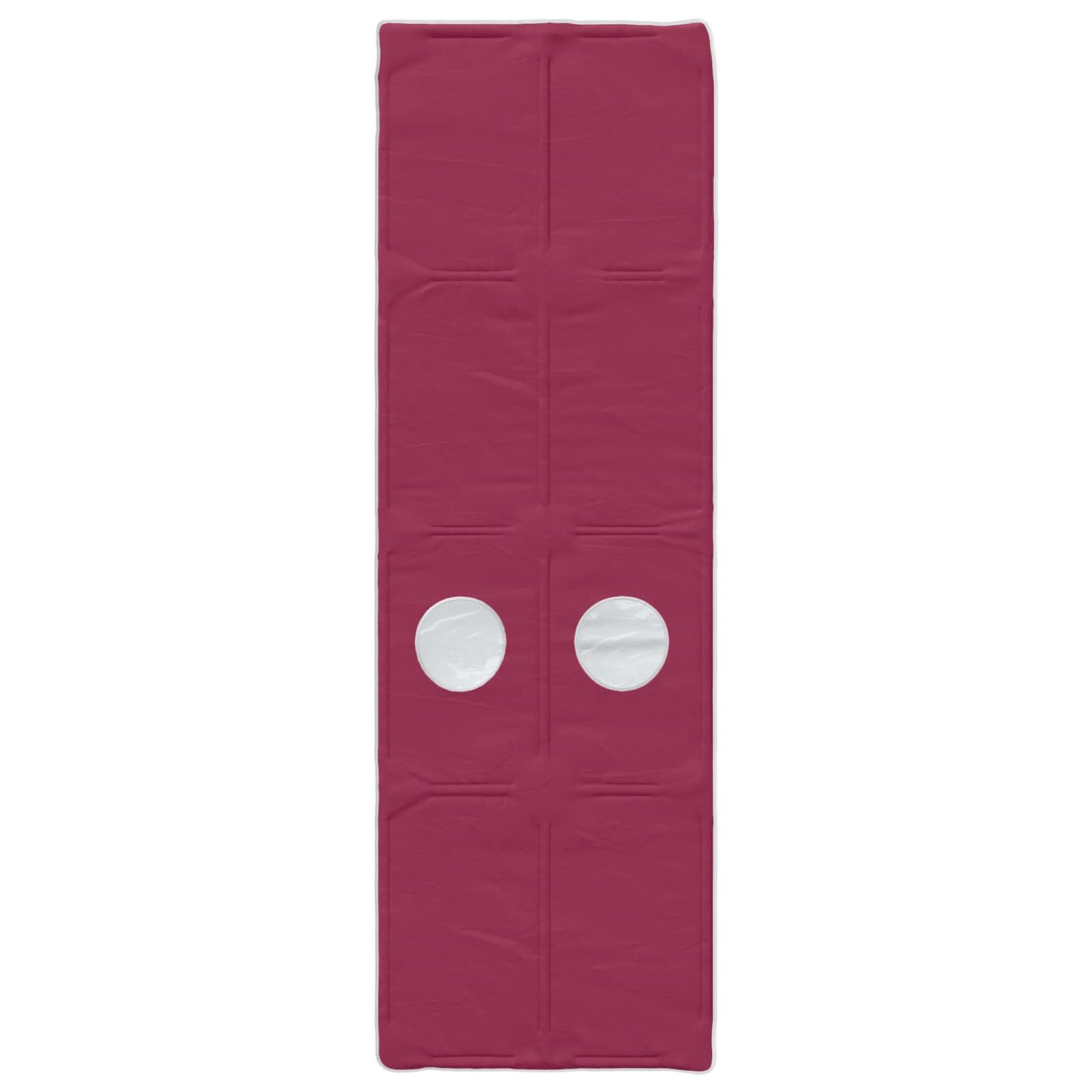 Tunel Postele 2 Pcs Červená 211 X 67.5 X 2 Cm Polyester
