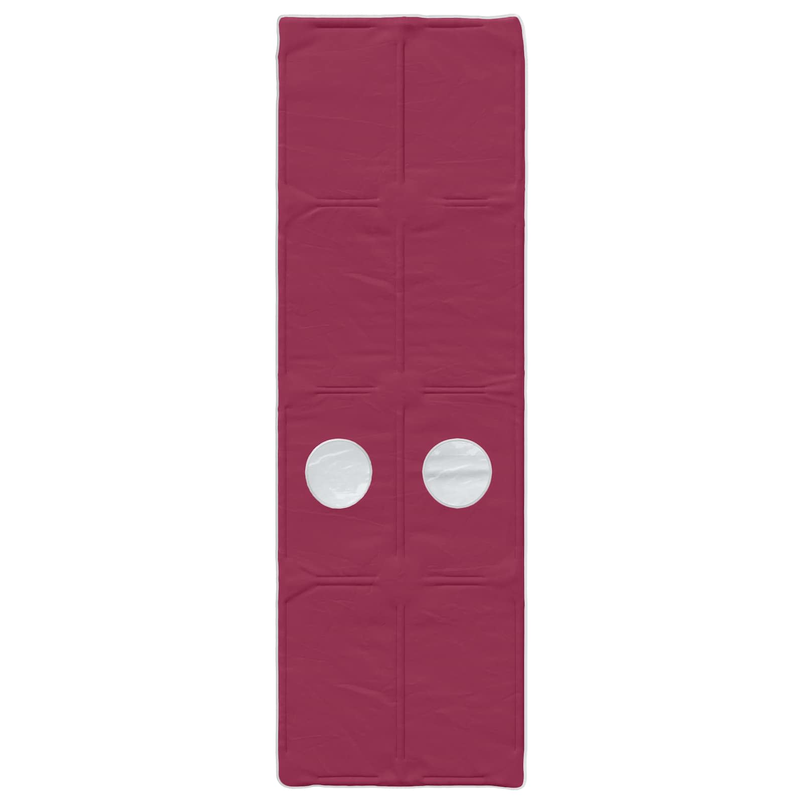 Tunel Postele 2 Pcs Červená 211 X 67.5 X 2 Cm Polyester