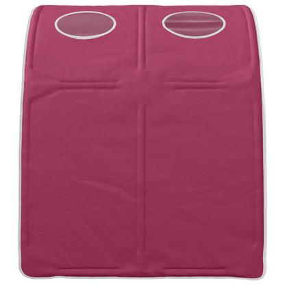 Tunel Postele 2 Pcs Červená 211 X 67.5 X 2 Cm Polyester