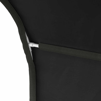 Tunel Postele 2 Pcs Černá 211 X 67.5 X 2 Cm Polyester